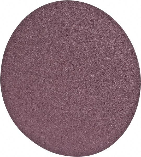3M - 24" Diam, 36 Grit Aluminum Oxide Adhesive PSA Disc - Very Coarse Grade, X Weighted Cloth Backing, For Bench Top Motors, Random Orbital Sanders - Exact Tool & Supply