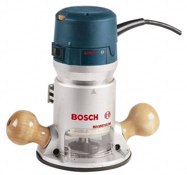 Bosch - Electric Routers Collet Size (Inch): 1/4; 3/8; 1/2 Collet Size (mm): 6.35 - Exact Tool & Supply