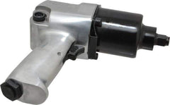 Ingersoll-Rand - 1/2" Drive, 7,000 RPM, 500 Ft/Lb Torque Impact Wrench - Pistol Grip Handle, 1,300 IPM, 21 CFM, 1/4" NPTF Inlet - Exact Tool & Supply