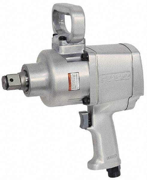 Ingersoll-Rand - 1" Drive, 5,000 RPM, 1,475 Ft/Lb Torque Impact Wrench - Pistol Grip Handle, 830 IPM, 34 CFM, 1/2" NPTF Inlet - Exact Tool & Supply