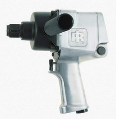 Ingersoll-Rand - 1" Drive, 6,000 RPM, 1,250 Ft/Lb Torque Impact Wrench/Ratchet - Pistol Grip Handle, 1,025 IPM, 10 CFM, 3/8" NPT Inlet - Exact Tool & Supply