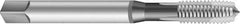 Emuge - #5-40 UNC, H2, 3 Flutes, Plug Chamfer, Nitride Finish, Cobalt Spiral Point STI Tap - 0.168" Shank Diam, 3B Class of Fit, Series Rekord B-VA - Exact Tool & Supply