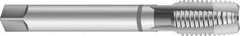 Emuge - 7/16-14 UNC, 3 Flutes, Plug Chamfer, Nitride Finish, Cobalt Spiral Point STI Tap - 0.429" Shank Diam, 3B Class of Fit, Series Rekord B-VA - Exact Tool & Supply