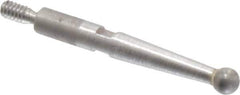 SPI - M1.7x0.35, 0.0930" Ball Diam, Carbide Ball Contact Point - 11/16" Contact Point Length, Use with Interapid Test Indicators - Exact Tool & Supply