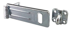 Master Lock - 4-1/2 Inch Long, Hasp - Steel - Exact Tool & Supply