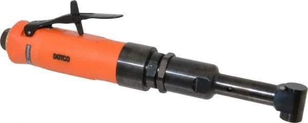 Dotco - 1/4" Keyed Chuck - Right Angle Handle, 3,300 RPM, 0.4 hp, 90 psi - Exact Tool & Supply