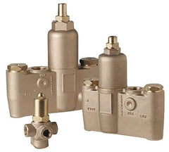 Bradley - Brass Water Mixing Valve & Unit - 26 GPM at 30 psi Flow Rate - Exact Tool & Supply