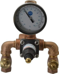 Bradley - Brass Water Mixing Valve & Unit - 7 GPM at 30 psi Flow Rate - Exact Tool & Supply