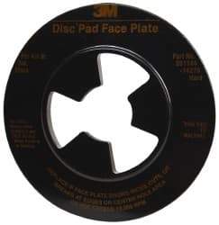 3M - 4-1/2" Max Diam, Abrasive Disc Face Plate - 5/8-11, 12,000 RPM - Exact Tool & Supply