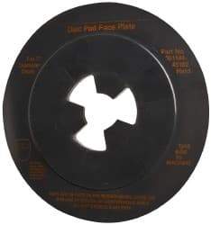3M - 7" Max Diam, Abrasive Disc Face Plate - 5/8-11, 7,000 RPM - Exact Tool & Supply