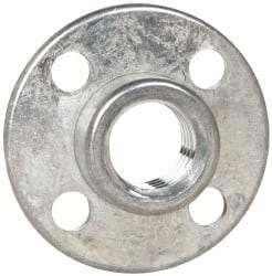 3M - 1/2" Max Diam, Abrasive Disc Retainer Nut - 5/8-11 Female, 1/2" Long - Exact Tool & Supply