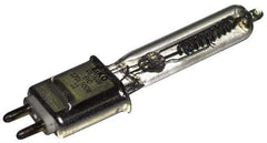 Value Collection - 1,000 Watt, 120 Volt, Halogen Miniature & Specialty T6 Lamp - 2 Pin Base, 750 to 1599 Equivalent Range, Neutral (3,000 to 3,699), 4" OAL - Exact Tool & Supply