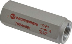 Norgren - 3/4" NPT High Flow Air Fuse - 0 to 232 psi, Shutoff Valve & Aluminum Material - Exact Tool & Supply