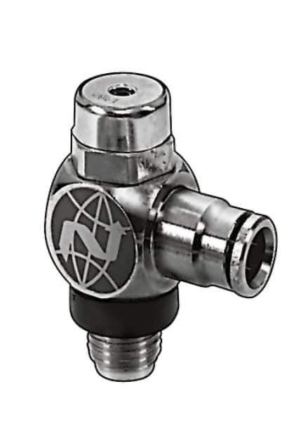 Norgren - 1/2" NPTF x 1/2" NPTF Pilot Operated Check Valve - 15 to 150 psi & Brass Material - Exact Tool & Supply