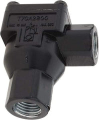 Norgren - 1/4" NPT Quick Exhaust Valve - 7 to 145 psi, Zinc Material - Exact Tool & Supply