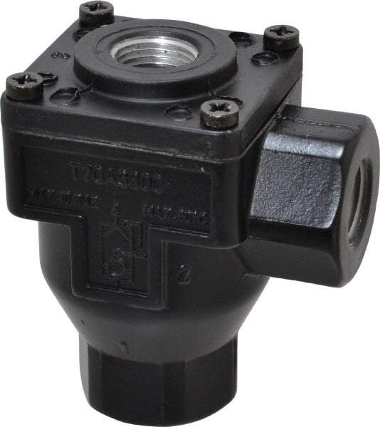 Norgren - 3/8" NPT Quick Exhaust Valve - 7 to 145 psi, Zinc Material - Exact Tool & Supply