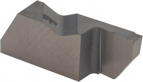 Kennametal - 3094NGD K Grade K313, 2.39mm Cutting Width Carbide Grooving Insert - 6.35mm Max Depth of Cut, Right Hand, 0.19mm Corner Radius, Uncoated - Exact Tool & Supply