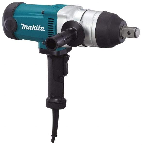 Makita - 1" Drive, 738 Ft/Lb Torque, Pistol Grip Handle, 1,400 RPM, Impact Wrench - 12 Amps, 120 Volts - Exact Tool & Supply