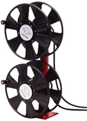 Reelcraft - 250 Amp, 600 VDC Welding Cable Reel - 38" Overall Height x 18" Overall Width x 16-1/4" Overall Depth - Exact Tool & Supply