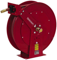 Reelcraft - 75' Spring Retractable Hose Reel - 300 psi, Hose Included - Exact Tool & Supply