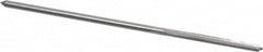 Interstate - 0.093" High Speed Steel 4 Flute Chucking Reamer - Exact Tool & Supply