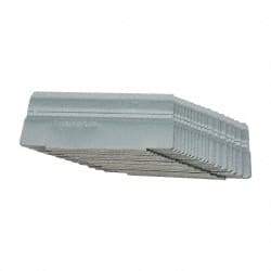 Vidmar - Tool Box Steel Drawer Divider - 2-5/8" Wide x 3" Deep x 1-7/8" High, Gray, For Vidmar Cabinets - Exact Tool & Supply
