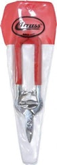 Clauss - 3/4" LOC, 6-1/2" OAL Standard Shears - Plastic Handle, For Kevlar - Exact Tool & Supply