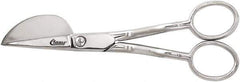 Clauss - 1-1/4" LOC, 6" OAL Carbon Steel Nap Shears - Offset Handle, For General Purpose Use - Exact Tool & Supply