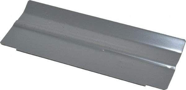 Vidmar - Tool Box Steel Drawer Divider - 4-1/4" Wide x 4-5/8" Deep x 1-7/8" High, Gray, For Vidmar Cabinets - Exact Tool & Supply