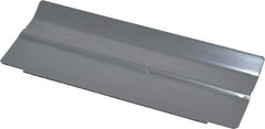 Vidmar - Tool Box Steel Drawer Divider - 4-1/4" Wide x 4-5/8" Deep x 1-7/8" High, Gray, For Vidmar Cabinets - Exact Tool & Supply
