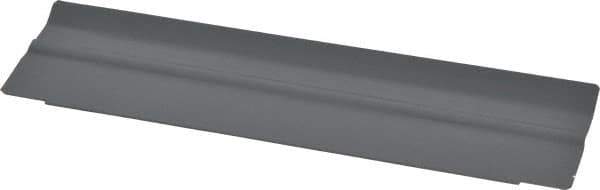Vidmar - Tool Box Steel Drawer Divider - 5-7/8" Wide x 6-1/4" Deep x 1-7/8" High, Gray, For Vidmar Cabinets - Exact Tool & Supply