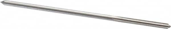 Interstate - 0.1225" High Speed Steel 4 Flute Chucking Reamer - Exact Tool & Supply