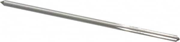 Interstate - 0.1245" High Speed Steel 4 Flute Chucking Reamer - Exact Tool & Supply