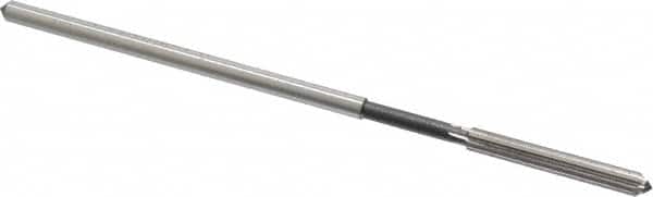 Interstate - 0.128" High Speed Steel 6 Flute Chucking Reamer - Exact Tool & Supply