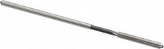 Interstate - 0.128" High Speed Steel 6 Flute Chucking Reamer - Exact Tool & Supply