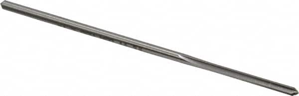 Interstate - 0.129" High Speed Steel 6 Flute Chucking Reamer - Exact Tool & Supply