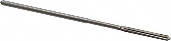 Interstate - 0.1305" High Speed Steel 6 Flute Chucking Reamer - Exact Tool & Supply