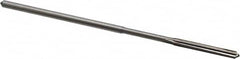 Interstate - 0.1305" High Speed Steel 6 Flute Chucking Reamer - Exact Tool & Supply
