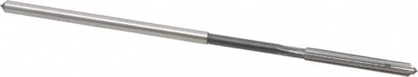Interstate - 0.134" High Speed Steel 6 Flute Chucking Reamer - Exact Tool & Supply