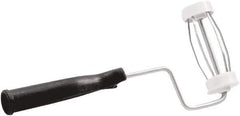 Wooster Brush - 4" Wide x 11" Long Roller Frame - Metal Frame, Polypropylene Handle - Exact Tool & Supply