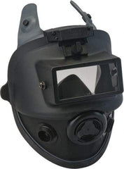 North - Series 5400W, Size S Full Face Welding Respirator - 4-Point Suspension, Threaded Connection - Exact Tool & Supply