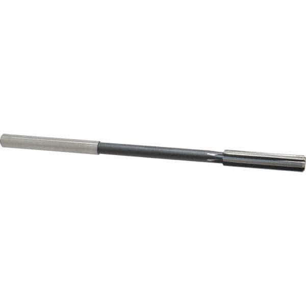 Interstate - 0.319" High Speed Steel 6 Flute Chucking Reamer - Exact Tool & Supply
