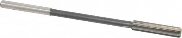 Interstate - 0.394" High Speed Steel 6 Flute Chucking Reamer - Exact Tool & Supply