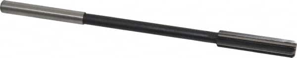 Interstate - 0.405" High Speed Steel 6 Flute Chucking Reamer - Exact Tool & Supply