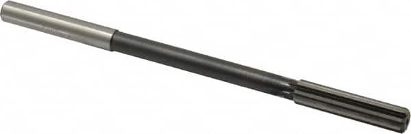 Interstate - 0.407" High Speed Steel 8 Flute Chucking Reamer - Exact Tool & Supply