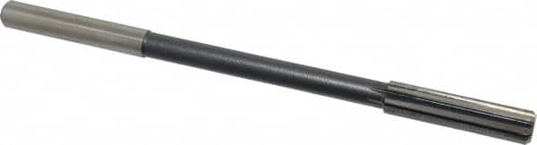 Interstate - 0.44" High Speed Steel 8 Flute Chucking Reamer - Exact Tool & Supply