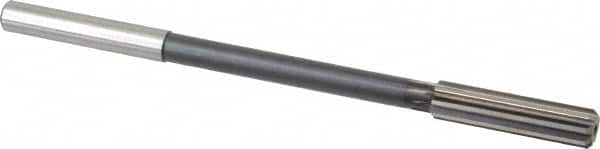 Interstate - 0.442" High Speed Steel 8 Flute Chucking Reamer - Exact Tool & Supply