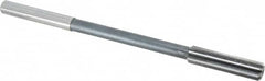 Interstate - 0.443" High Speed Steel 8 Flute Chucking Reamer - Exact Tool & Supply