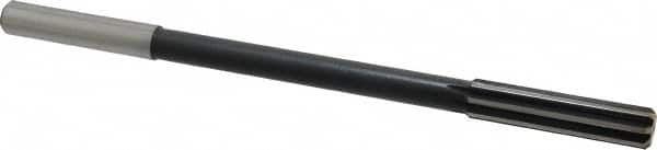 Interstate - 0.48" High Speed Steel 8 Flute Chucking Reamer - Exact Tool & Supply