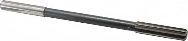 Interstate - 0.496" High Speed Steel 8 Flute Chucking Reamer - Exact Tool & Supply